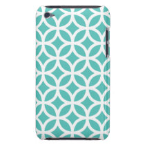 Geometric Cockatoo Turquoise iPod Touch G4 Case casemate cases