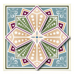 Geometric design invite