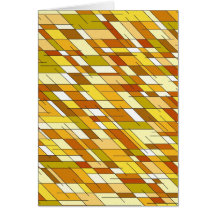 Geometric diamonds in earth tone colours. cards
