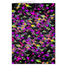 Geometric Explosion Cards