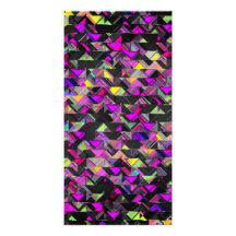 Geometric Explosion Picture Card