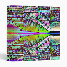 Geometric Illusion Binder