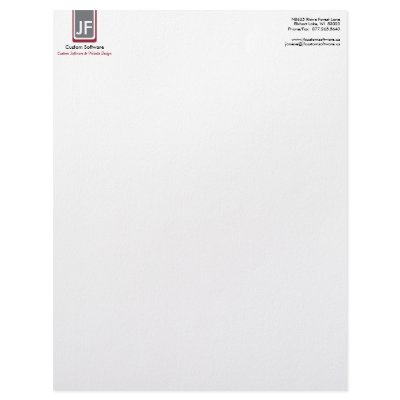 Geometric Personalized Letterhead by dkhiggin