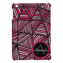 Geometric Monogrammed iPad Mini Case