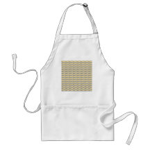 Geometric Pattern in Yellow and Grey. Aprons