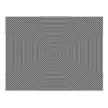 Geometric pattern post cards