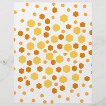 Geometric Pattern with Yellow and Brown. Flyer Design