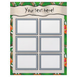 Geometric Patterns  Scrapbook Pages - Letterhead Design
