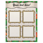 Geometric Patterns  Scrapbook Pages - Customized Letterhead