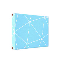 Geometric Shapes Gallery Wrapped Canvas