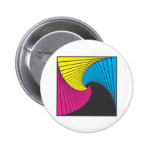 Geometrics #1 CmyK Pinback Buttons