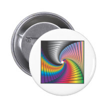 Geometrics #1 Psychedelia Pinback Button