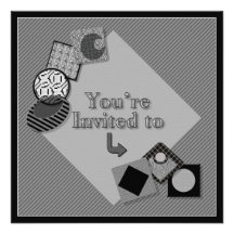Geometrics (Party Invitation)