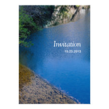 Geometry in Nature Photography Art Invitation