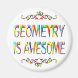 Geometry is Awesome Refrigerator Magnet