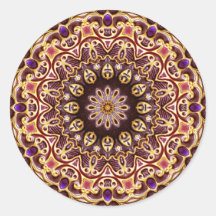 Geometry Jewel Mandala Sticker