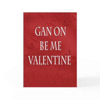 Geordie Modern Valentine Card - Valentine's Day by moonlake