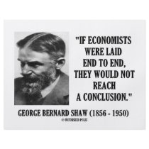 George B. Shaw If Economists Laid Not Conclusion