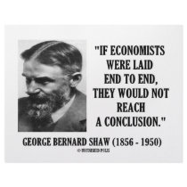 George B. Shaw If Economists Laid Not Conclusion