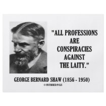 George B. Shaw Professions Conspiracies Laity
