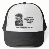 George B. Shaw Spiritual Intensity Not Eat Corpses