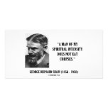 George B. Shaw Spiritual Intensity Not Eat Corpses