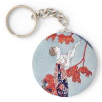 George Barbier "L'Oiseau Volage" 1914 Keychain