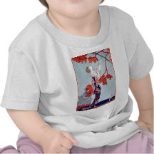George Barbier "L'Oiseau Volage" 1914 Tshirt