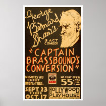 George Bernard Shaw 1938 WPA Posters