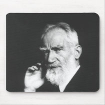 George Bernard Shaw Mouse Pads