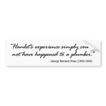 George Bernard Shaw on Hamlet