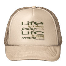George Bernard Shaw Quote Mesh Hat