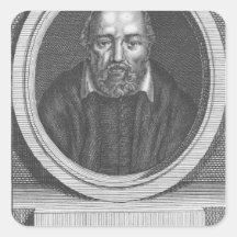 George Buchanan, engraved for Universal Magazine Square Stickers