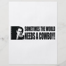 George Bush Full Color Flyer