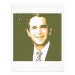 George Bush Pop Art Custom Announcement