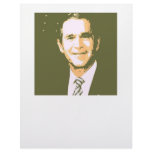 George Bush Pop Art Customized Letterhead