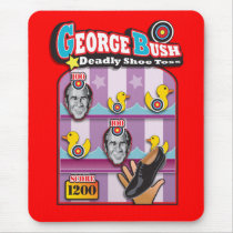 George Bush - Reporter Shoe Throw Attack!