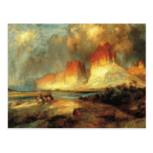 George Catlin - Cliffs of the Upper Colorado Postcard
