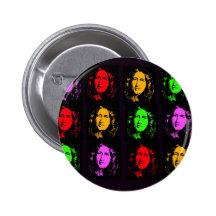 George Eliot Collage Pinback Button