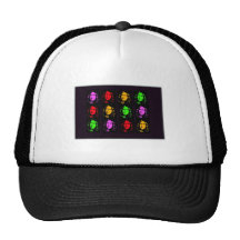 George Eliot Collage Trucker Hats