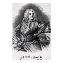 George Frederick Handel, 1749 posters
