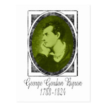 George Gordon Byron Postcards
