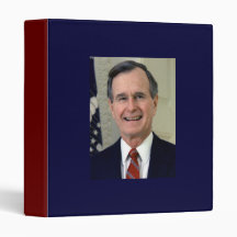 George H. W. Bush 41st President 3 Ring Binders
