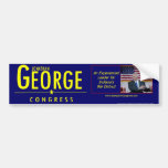 George Leadership Bumper Sticker with Photo