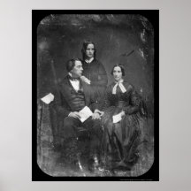George Marsh Family Daguerreotype 1845 Print