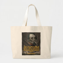 George Orwell Quote on Wartime Propaganda Tote Bag