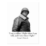 George Patton and Quote Post Cards