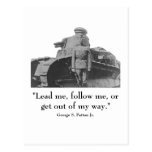 George Patton and Quote Postcards