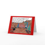 George the Dragon Greeting Card