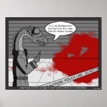 George the Dragon Poster